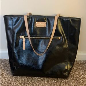 Kate Spade black tote bag